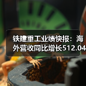 铁建重工业绩快报：海外营收同比增长512.04%（图1）