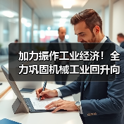 加力振作工业经济！全力巩固机械工业回升向好态势（图1）