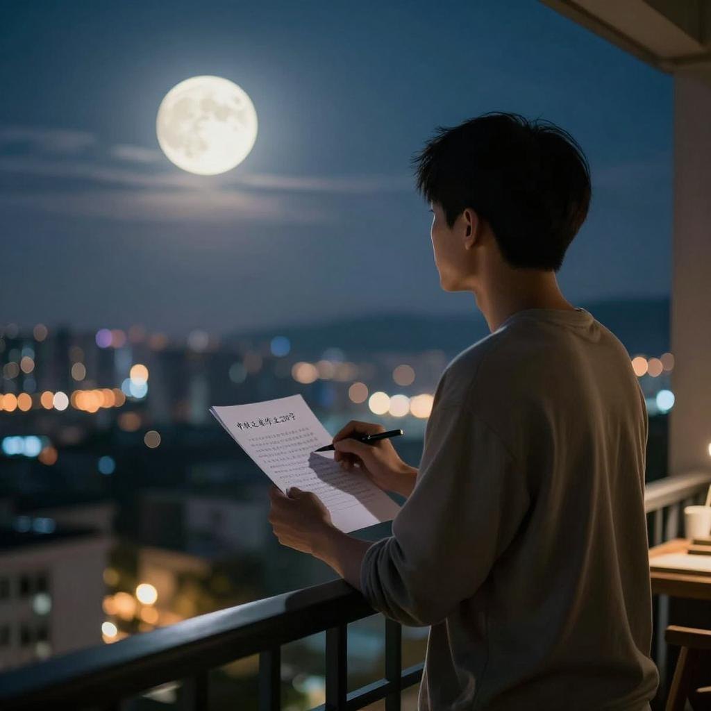 中秋之夜作文550字 中秋之夜作文550字第一张图
