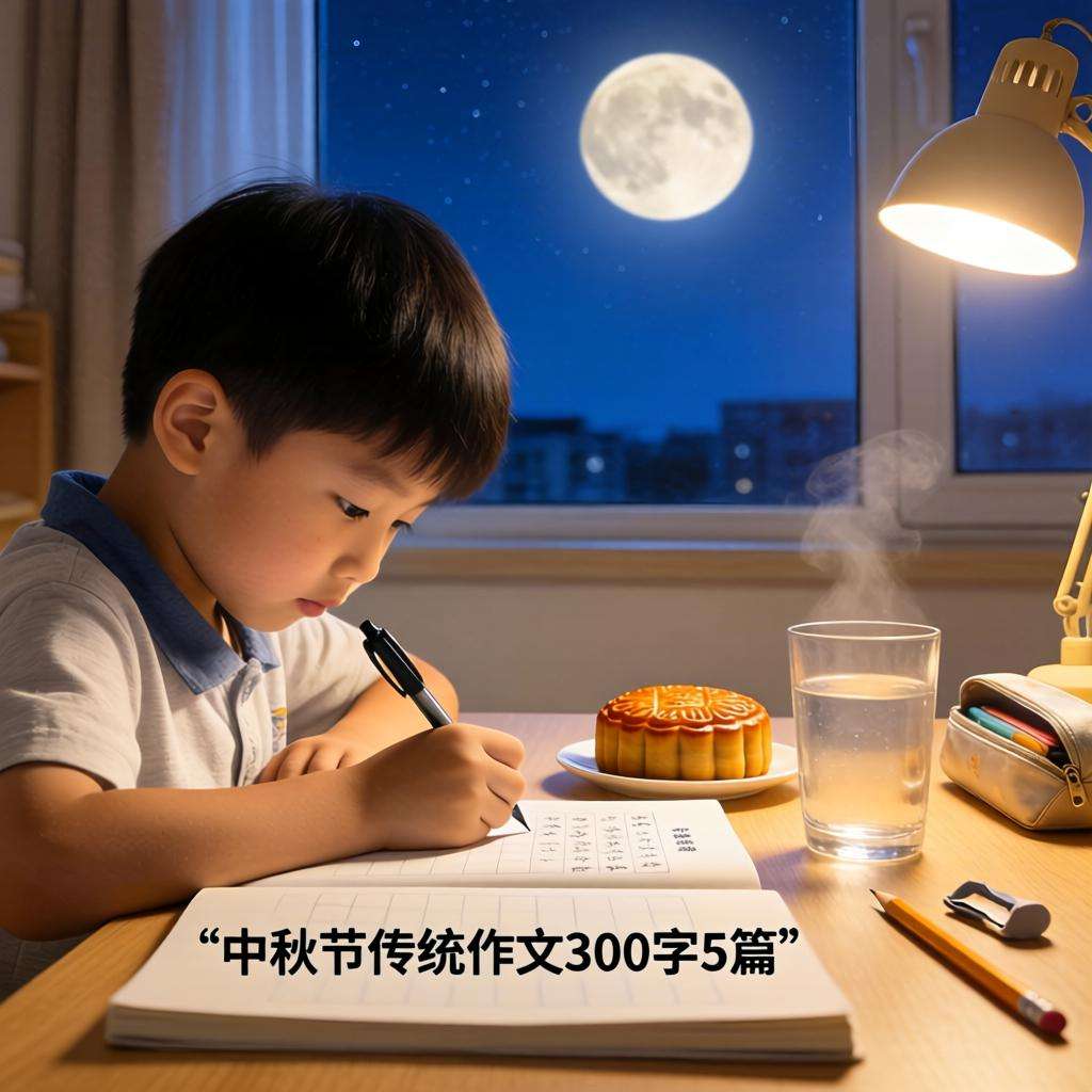 中秋节传统作文300字5篇 中秋节传统作文300字5篇第一张图