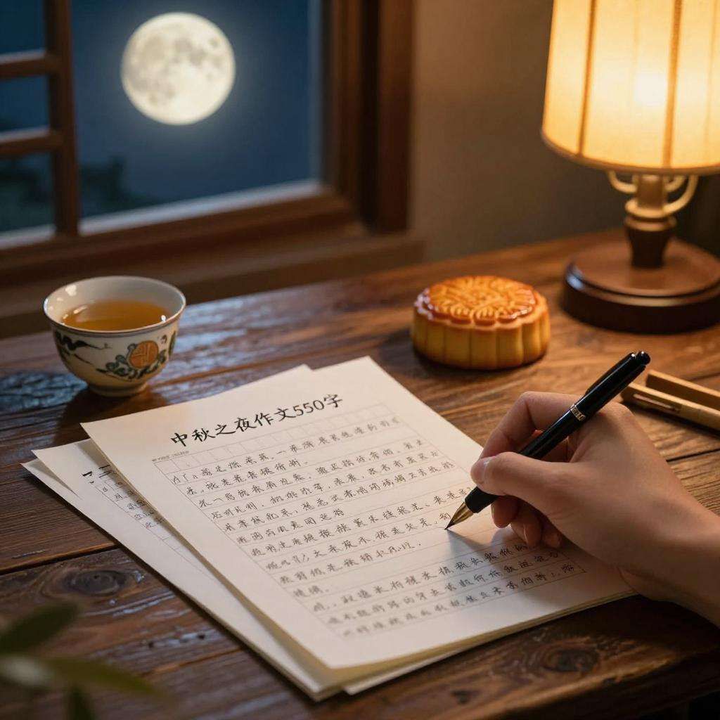 中秋之夜作文550字 中秋之夜作文550字第二张图
