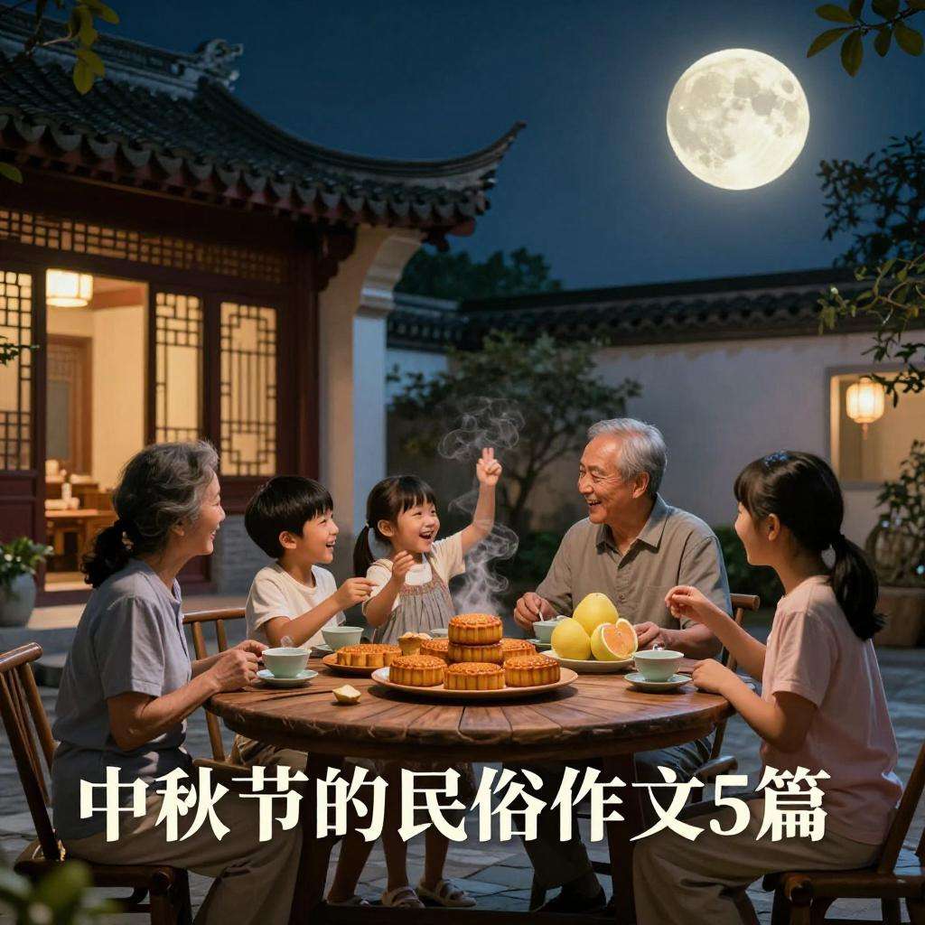 中秋节的民俗作文5篇第二张图