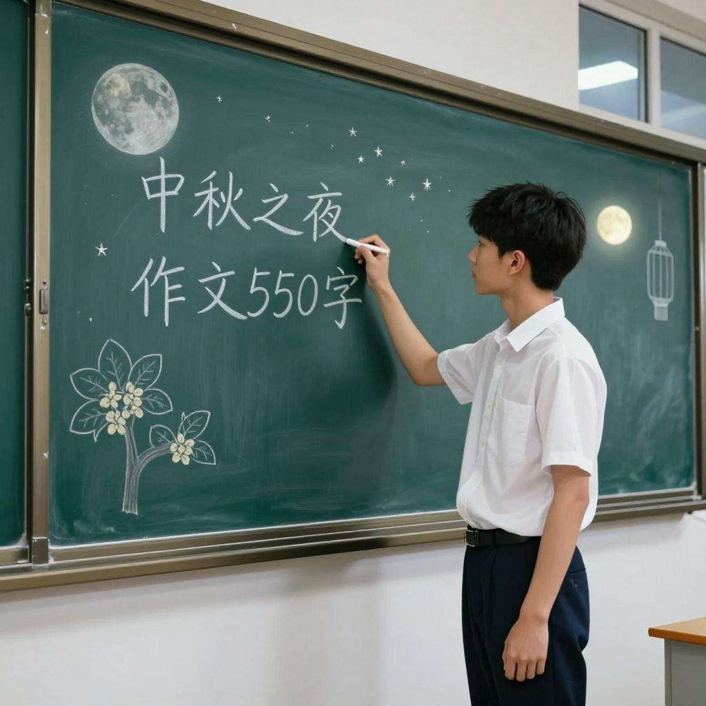 中秋之夜作文550字 中秋之夜作文550字第三张图