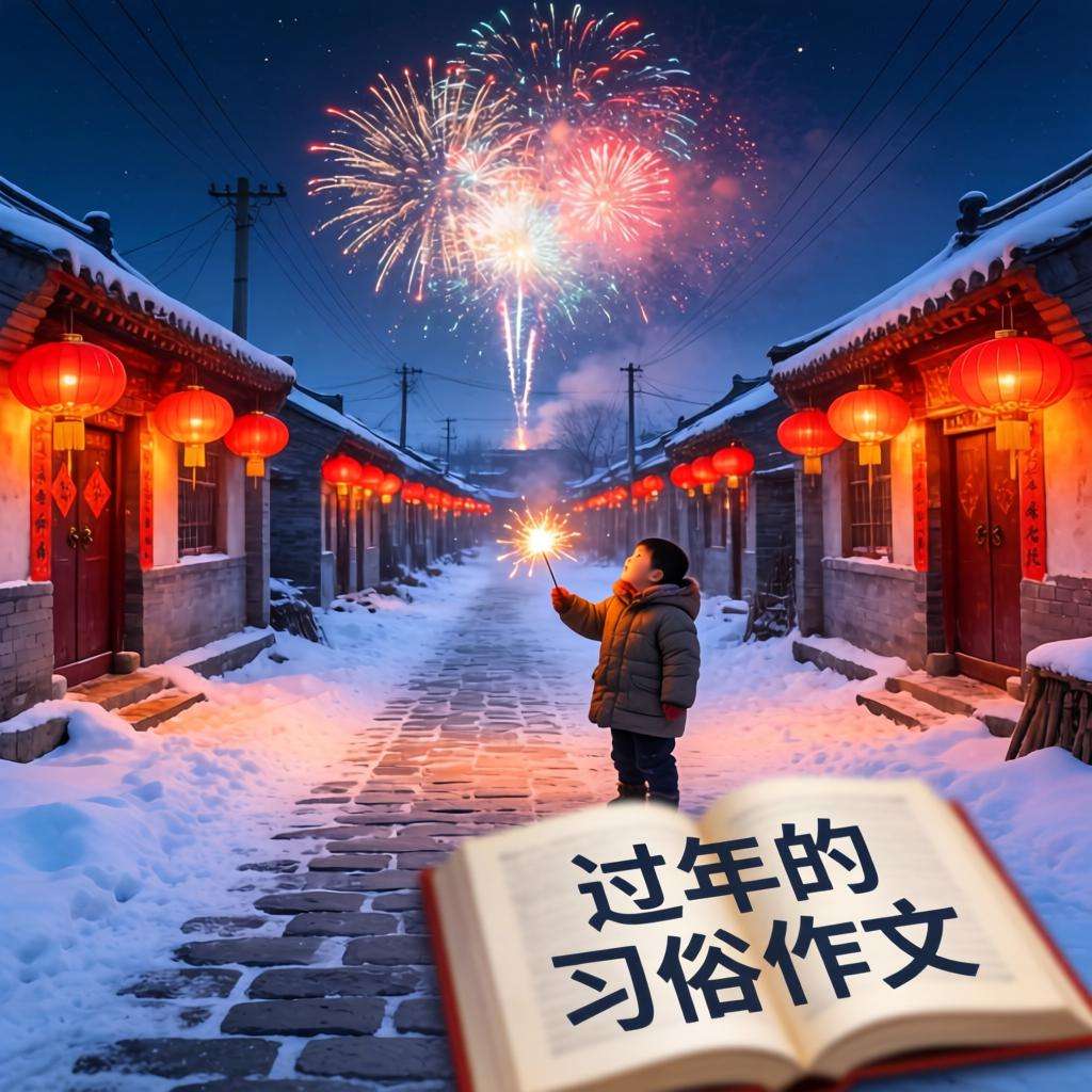 过年的习俗作文350字5篇 过年的习俗作文350字5篇第二张图