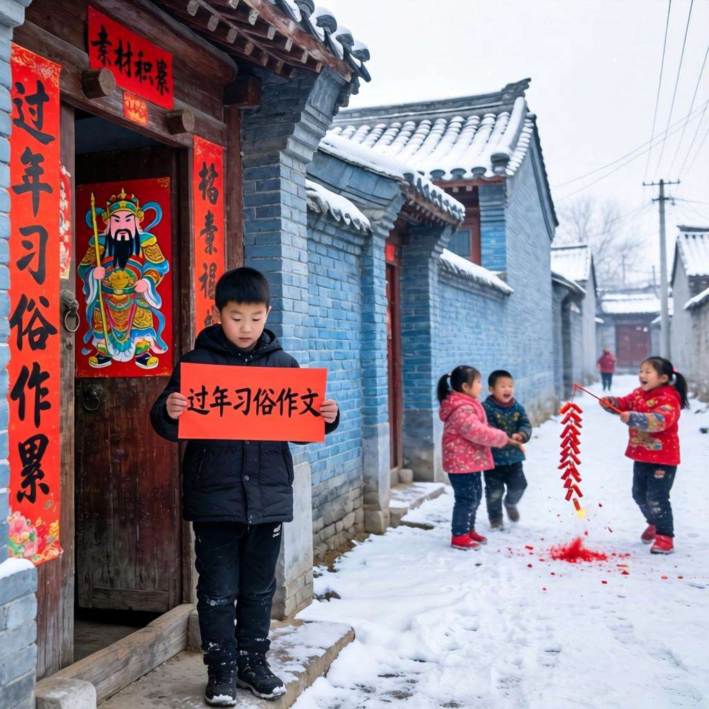 过年的习俗作文六百字7篇 过年的习俗作文六百字7篇第三张图