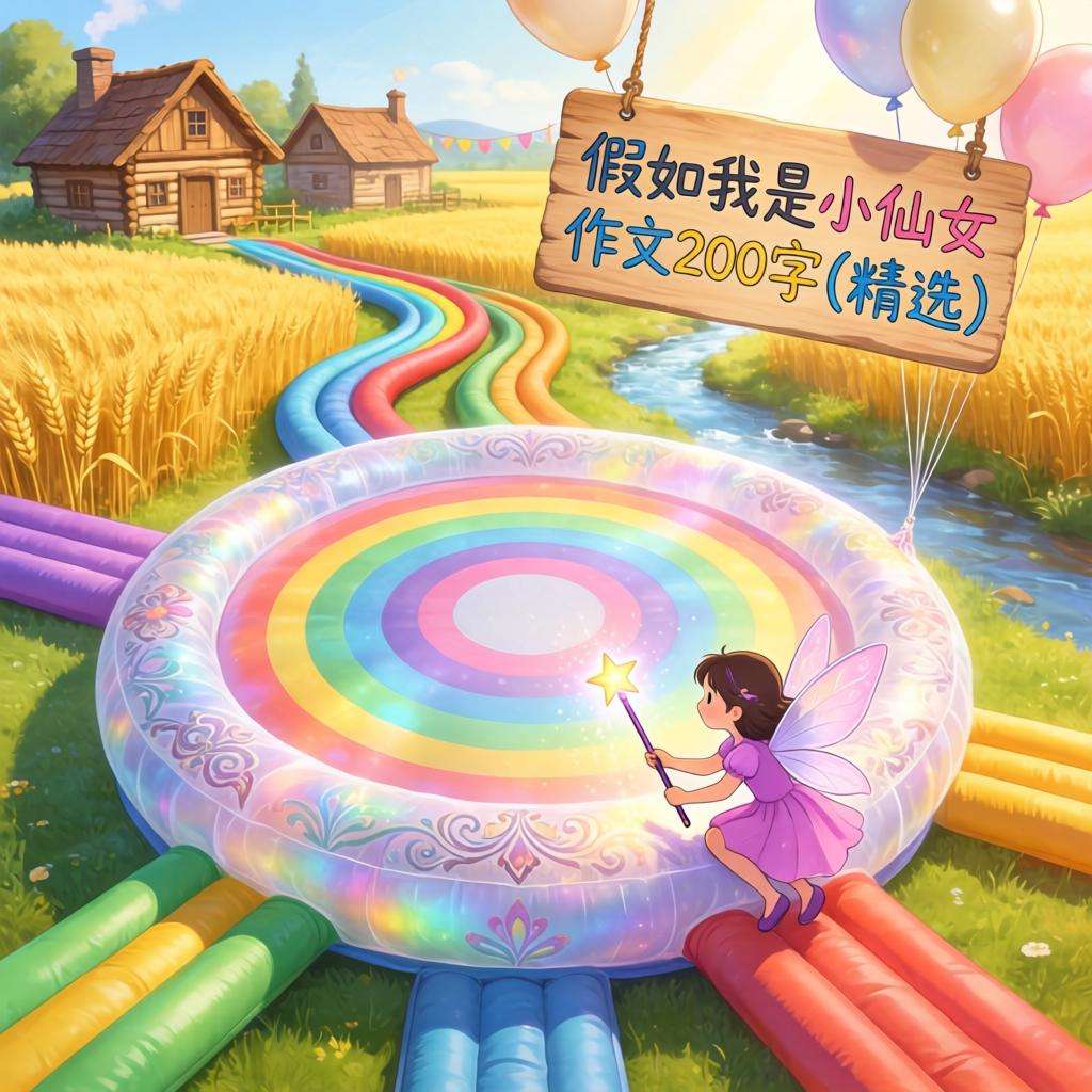假如我是小仙女作文200字(精选5篇) 假如我是小仙女作文200字(精选5篇)第三张图