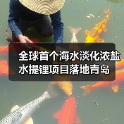 全球首个海水淡化浓盐水提锂项目落地青岛（图3）