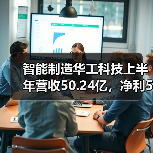 智能制造华工科技上半年营收50.24亿,净利5.82亿(图2) 智能制造华工科技上半年营收50.24亿,净利5.82亿(图2)