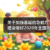 关于加强基层应急能力建设做好2020年全国防灾减灾日有关工作的通知(图1) 关于加强基层应急能力建设做好2020年全国防灾减灾日有关工作的通知(图1)
