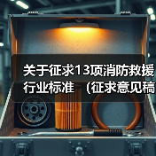 关于征求13项消防救援行业标准 (征求意见稿)意见的函(图1) 关于征求13项消防救援行业标准 (征求意见稿)意见的函(图1)