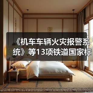 《机车车辆火灾报警系统》等13项铁道国家标准正式颁布(图3) 《机车车辆火灾报警系统》等13项铁道国家标准正式颁布(图3)