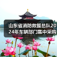 山东省消防救援总队2024年车辆部门集中采购项目一公开招标公告(图1) 山东省消防救援总队2024年车辆部门集中采购项目一公开招标公告(图1)