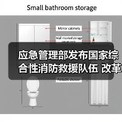 应急管理部发布国家综合性消防救援队伍 改革过渡期身份标识牌（图1）