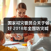 国家减灾委员会关于做好 2018年全国防灾减灾日有关工作的通知(图1) 国家减灾委员会关于做好 2018年全国防灾减灾日有关工作的通知(图1)