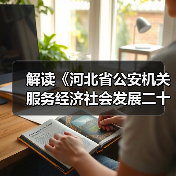 解读《河北省公安机关服务经济社会发展二十项措施》(图4) 解读《河北省公安机关服务经济社会发展二十项措施》(图4)