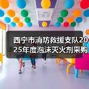 西宁市消防救援支队2025年度泡沫灭火剂采购项目(图2) 西宁市消防救援支队2025年度泡沫灭火剂采购项目(图2)