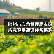 随州市应急管理局本级应急卫星通讯装备采购招标公告(图1) 随州市应急管理局本级应急卫星通讯装备采购招标公告(图1)