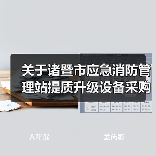 关于诸暨市应急消防管理站提质升级设备采购项目的公开招标公告(图3) 关于诸暨市应急消防管理站提质升级设备采购项目的公开招标公告(图3)