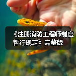 《注册消防工程师制度暂行规定》完整版(图3) 《注册消防工程师制度暂行规定》完整版(图3)