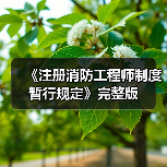 《注册消防工程师制度暂行规定》完整版(图4) 《注册消防工程师制度暂行规定》完整版(图4)