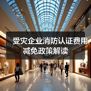 受灾企业消防认证费用减免政策解读(图4) 受灾企业消防认证费用减免政策解读(图4)