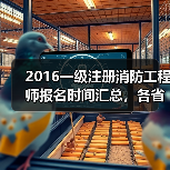 2016一级注册消防工程师报名时间汇总，各省何时开始？（图2）