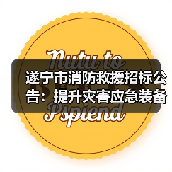 遂宁市消防救援招标公告:提升灾害应急装备采购,第六批第二次项目启动(图3) 遂宁市消防救援招标公告:提升灾害应急装备采购,第六批第二次项目启动(图3)