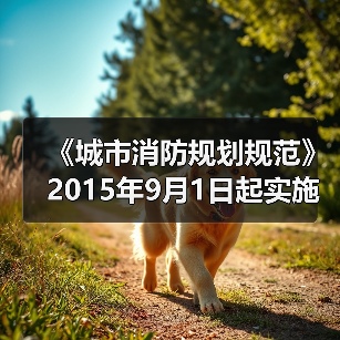 《城市消防规划规范》2015年9月1日起实施(图4) 《城市消防规划规范》2015年9月1日起实施(图4)