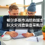 鄂尔多斯市消防救援支队火灾调查装备采购项目公开招标公告(图1) 鄂尔多斯市消防救援支队火灾调查装备采购项目公开招标公告(图1)
