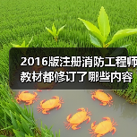 2016版注册消防工程师教材都修订了哪些内容?(图4) 2016版注册消防工程师教材都修订了哪些内容?(图4)