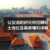 公安消防研究所招聘硕士岗位及高薪福利详解(图2) 公安消防研究所招聘硕士岗位及高薪福利详解(图2)