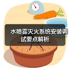 水喷雾灭火系统安装调试要点解析(图2) 水喷雾灭火系统安装调试要点解析(图2)