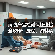 消防产品检测认证送检全攻略:流程、资料清单与注意事项(图1) 消防产品检测认证送检全攻略:流程、资料清单与注意事项(图1)