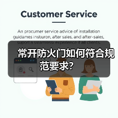 常开防火门如何符合规范要求?(图2) 常开防火门如何符合规范要求?(图2)
