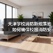 天津学校消防新规落地:如何确保校园消防安全?(图3) 天津学校消防新规落地:如何确保校园消防安全?(图3)
