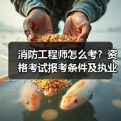 消防工程师怎么考？资格考试报考条件及执业范围全解析（图1）