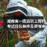 湖南省一级消防工程师考试报名条件及资格审查要点(图1) 湖南省一级消防工程师考试报名条件及资格审查要点(图1)