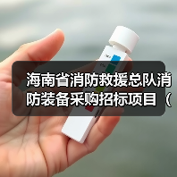 海南省消防救援总队消防装备采购招标项目(二)(图3) 海南省消防救援总队消防装备采购招标项目(二)(图3)