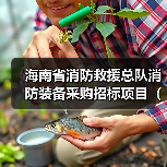 海南省消防救援总队消防装备采购招标项目(二)(图1) 海南省消防救援总队消防装备采购招标项目(二)(图1)