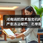 河南消防技术服务机构严重违法被罚,名单曝光!(图2) 河南消防技术服务机构严重违法被罚,名单曝光!(图2)