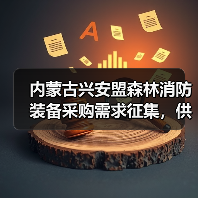 内蒙古兴安盟森林消防装备采购需求征集，供应商如何参与？（图4）
