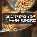 GB 21976建筑火灾逃生避难器材配备规范解析（图1）