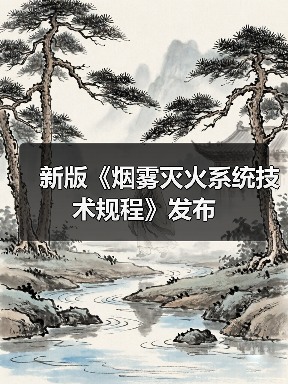 新版《烟雾灭火系统技术规程》发布(图1) 新版《烟雾灭火系统技术规程》发布(图1)