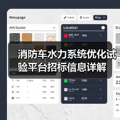 消防车水力系统优化试验平台招标信息详解（图2）