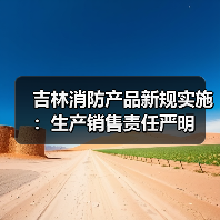 吉林消防产品新规实施：生产销售责任严明（图4）
