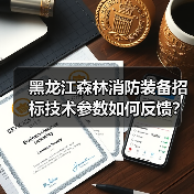 黑龙江森林消防装备招标技术参数如何反馈？