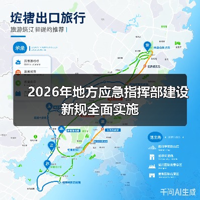 2026年地方应急指挥部建设新规全面实施(图1) 2026年地方应急指挥部建设新规全面实施(图1)