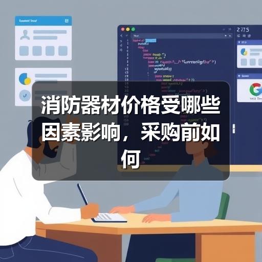 消防器材价格受哪些因素影响,采购前如何判断是否合理
