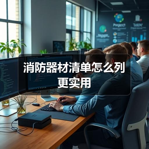 消防器材清单怎么列更实用