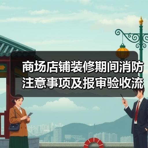 商场店铺装修期间消防注意事项及报审验收流程